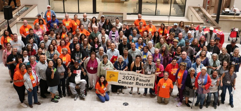 Family Cancer Retreat participants
