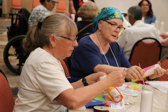 Participants in a workshop