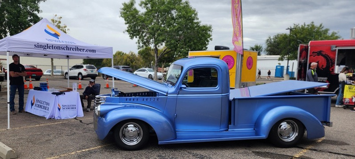 Driving Out Cancer truck