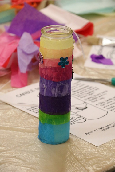 Retreat art activity